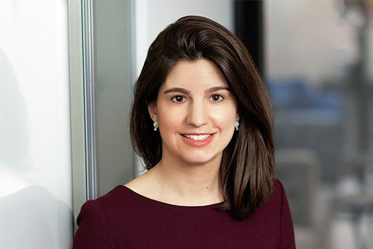 Portrait of Sophie Saeed, leadership advisor at Russell Reynolds Associates