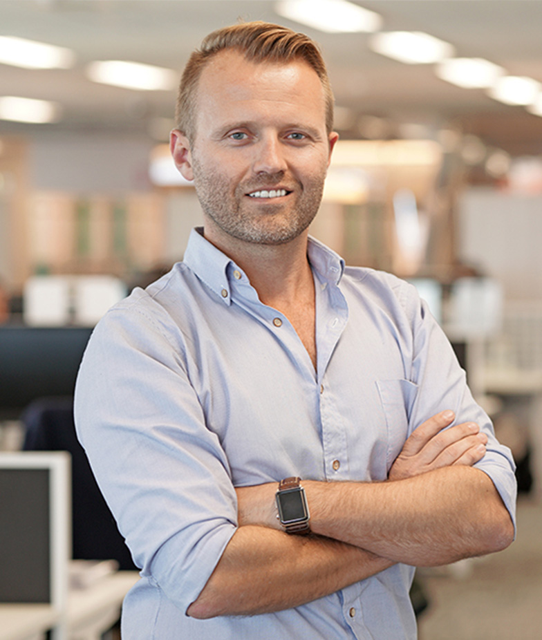 Portrait of Tom Roets, leadership advisor at Russell Reynolds Associates